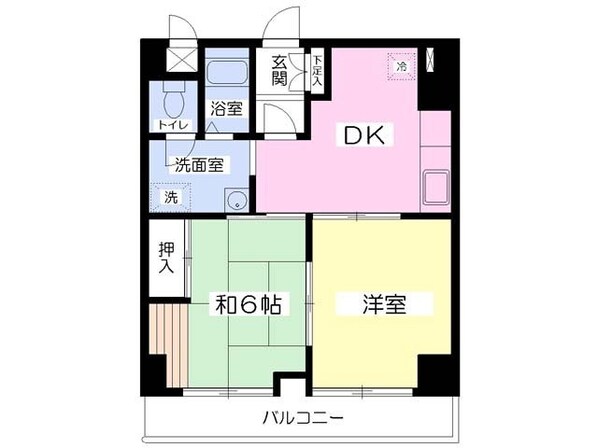 カステル昴の物件間取画像